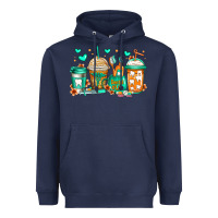 Navy dental life coffee cups Heavyweight Hoodie - Jasminsmagicworld