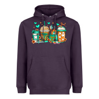 Dental Life Coffee Cups Heavyweight Hoodie | Teevron