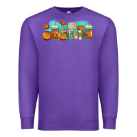 Purple basketball coffee cups Premium Sweatshirt - Jasminsmagicworld