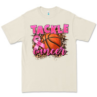 Bone Tackle Cancer Basketball Premium Tee - FaDigitalArtStudio