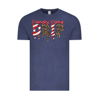 Vintage Denim candy cane drip Vintage Tee - FaDigitalArtStudio
