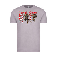 Vintage Zinc candy cane drip Vintage Tee - FaDigitalArtStudio