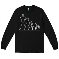 Black chess t  shirt chess Long Sleeve Tee - maiPhamDesign