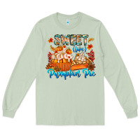 Matcha Sweet Like Pumpkin Pie Long Sleeve Tee - CowhideDigitalArt