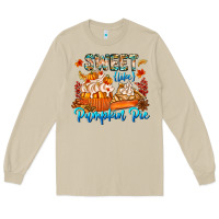 Mushroom Sweet Like Pumpkin Pie Long Sleeve Tee - CowhideDigitalArt