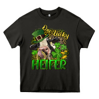 Asphalt One lucky Heifer Heavy Core Tee - CowGirlArtShop