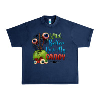 Navy witch better have my candy Urban Heavy Tee - BundleAndBundleShop