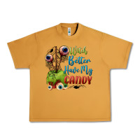Peanut Butter witch better have my candy Urban Heavy Tee - BundleAndBundleShop