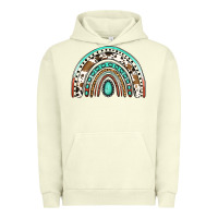 Pigment Pistachio blessed western rainbow Urban Hoodie - Jasminsmagicworld