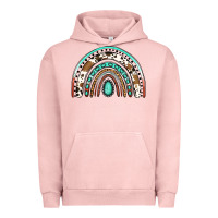 Pigment Salmon blessed western rainbow Urban Hoodie - Jasminsmagicworld