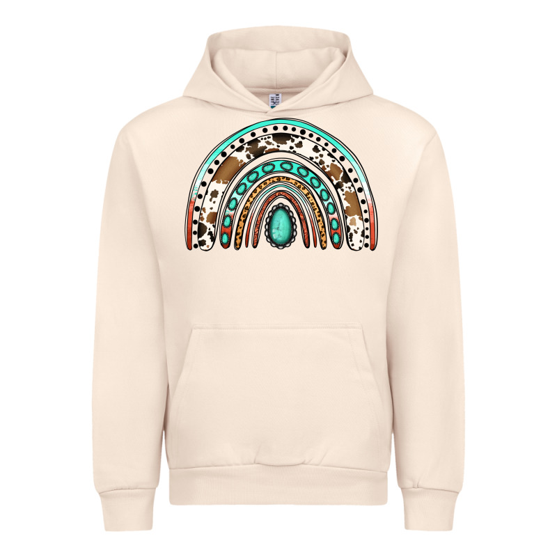 Blessed Western Rainbow Urban Hoodie by Jasminsmagicworld | Teevron