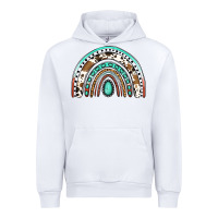 White blessed western rainbow Urban Hoodie - Jasminsmagicworld