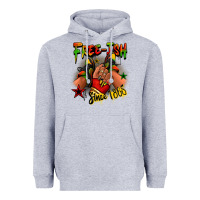 Heather Grey Free-ish since 1865 Juneteenth black girl sneakers Heavyweight Hoodie - RanaPortraitStore