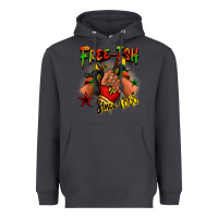 Smoke Free-ish since 1865 Juneteenth black girl sneakers Heavyweight Hoodie - RanaPortraitStore