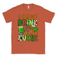 Copper St. Patrick's Safety first drink with a Nurse Classic Tee - OliviaCreatesArt