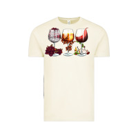 Vintage Arctic hallothanksmas halloween thanksgiving  christmas wine Vintage Tee - FaDigitalArtStudio