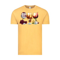 Vintage Mustard hallothanksmas halloween thanksgiving  christmas wine Vintage Tee - FaDigitalArtStudio