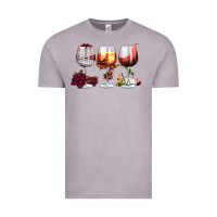 Vintage Zinc hallothanksmas halloween thanksgiving  christmas wine Vintage Tee - FaDigitalArtStudio
