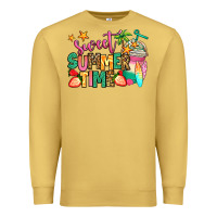 Antique Gold sweet summer time iced coffee Premium Sweatshirt - Jasminsmagicworld