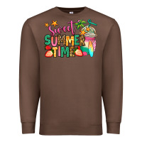 Chestnut sweet summer time iced coffee Premium Sweatshirt - Jasminsmagicworld