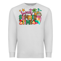 Dove Grey sweet summer time iced coffee Premium Sweatshirt - Jasminsmagicworld