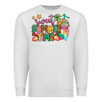 Oatmeal Heather sweet summer time iced coffee Premium Sweatshirt - Jasminsmagicworld