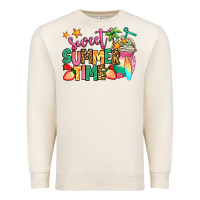 Sandshell sweet summer time iced coffee Premium Sweatshirt - Jasminsmagicworld