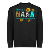 Black being nana makes my life complete Heavyweight Sweatshirt - RanaPortraitStore