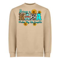 Mushroom being nana makes my life complete Heavyweight Sweatshirt - RanaPortraitStore