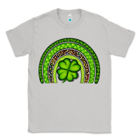 Moon Dust St. Patrick's Day Shamrock Rainbow Classic Tee - Artiststas