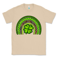 Mushroom St. Patrick's Day Shamrock Rainbow Classic Tee - Artiststas