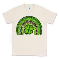 Natural St. Patrick's Day Shamrock Rainbow Classic Tee - Artiststas