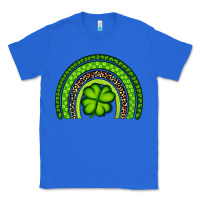 True Royal St. Patrick's Day Shamrock Rainbow Classic Tee - Artiststas