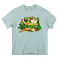 Arona St. Patrick's Day cat Heavy Core Tee - HowdyJamesFarm