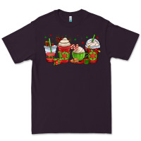 Plum christmas coffee cups Premium Tee - OliviaCreatesArt
