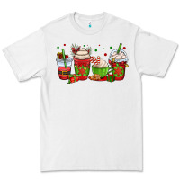 White christmas coffee cups Premium Tee - OliviaCreatesArt