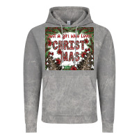 Cloud Rock just a girl who loves christmas Vintage Hoodie - CowhideDigitalArt