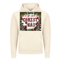Vintage Artic just a girl who loves christmas Vintage Hoodie - CowhideDigitalArt