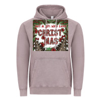 Vintage Zinc just a girl who loves christmas Vintage Hoodie - CowhideDigitalArt