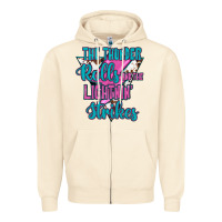 Sandshell The Thunder Rolls And The Lıghtnıng Strikes Zipper Hoodie - JahusDesignShop