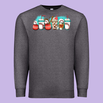 Baseball Coffee Cups Libbey Glass Premium Sweatshirt Designed By Jasminsmagicworld
