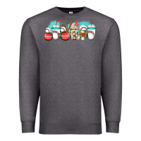 Charcoal Heather baseball coffee cups libbey glass Premium Sweatshirt - Jasminsmagicworld