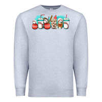 Heather Grey baseball coffee cups libbey glass Premium Sweatshirt - Jasminsmagicworld
