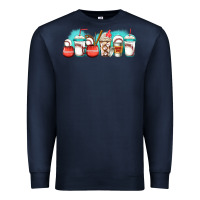 Navy baseball coffee cups libbey glass Premium Sweatshirt - Jasminsmagicworld