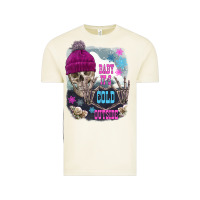 Vintage Arctic skeleton baby it's cold outside Vintage Tee - FaDigitalArtStudio