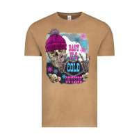 Vintage Camel skeleton baby it's cold outside Vintage Tee - FaDigitalArtStudio