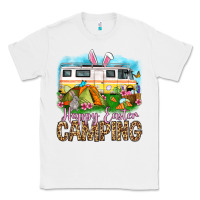 White Happy Easter camping Classic Tee - OliviaCreatesArt