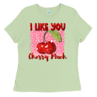 Matcha i like you cherry much Ladies Tee - FaDigitalArtStudio