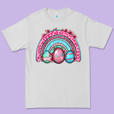 Easter Eggs Rainbow Premium Tee Designed By Oliviacreatesart