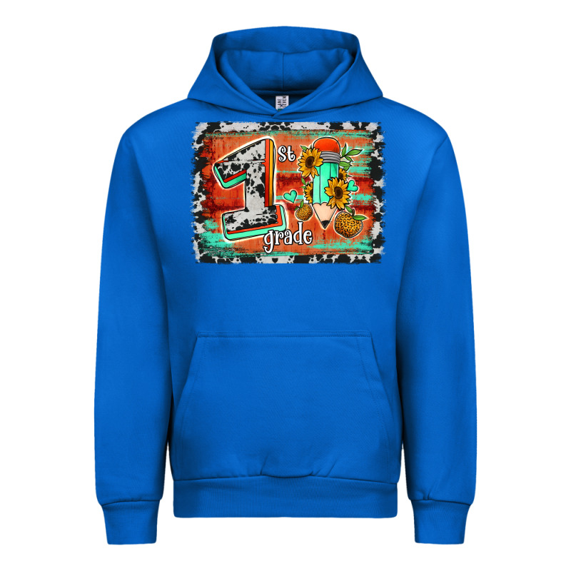 Western Back To School 1st Grade Urban Hoodie by Jasminsmagicworld | Teevron